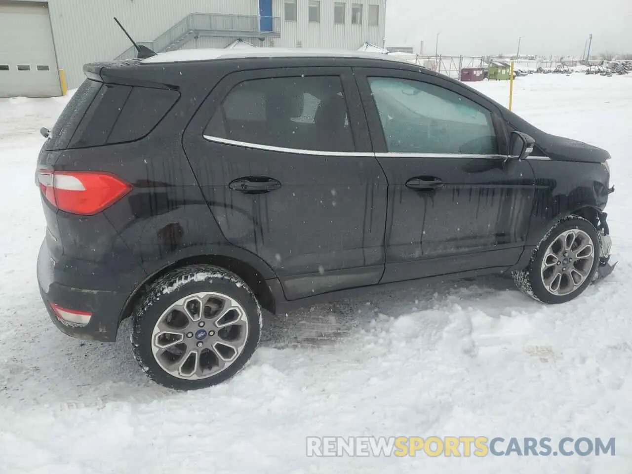 3 Photograph of a damaged car MAJ6S3KL1NC468439 FORD ECOSPORT 2022