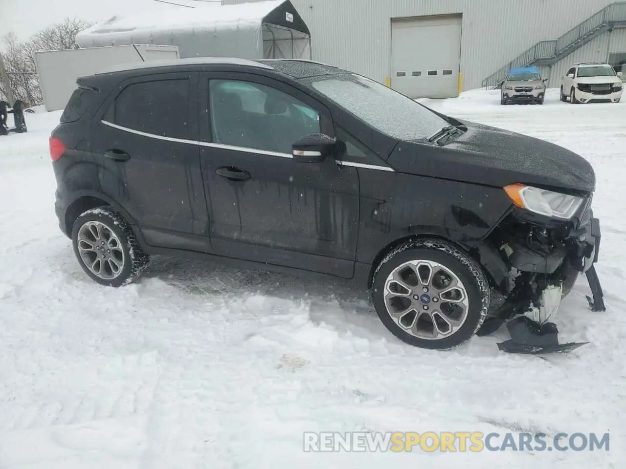 4 Photograph of a damaged car MAJ6S3KL1NC468439 FORD ECOSPORT 2022