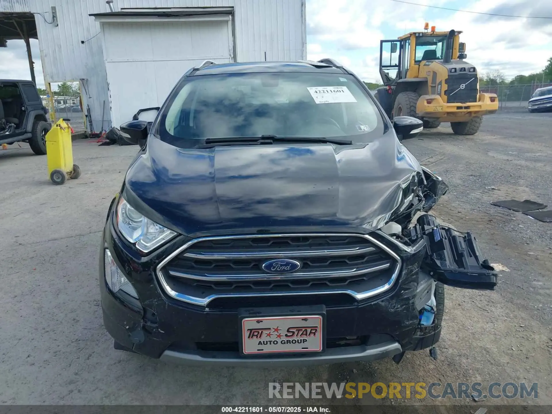 12 Photograph of a damaged car MAJ6S3KL6NC472017 FORD ECOSPORT 2022