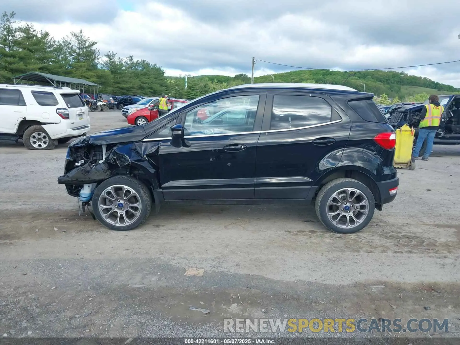 14 Photograph of a damaged car MAJ6S3KL6NC472017 FORD ECOSPORT 2022