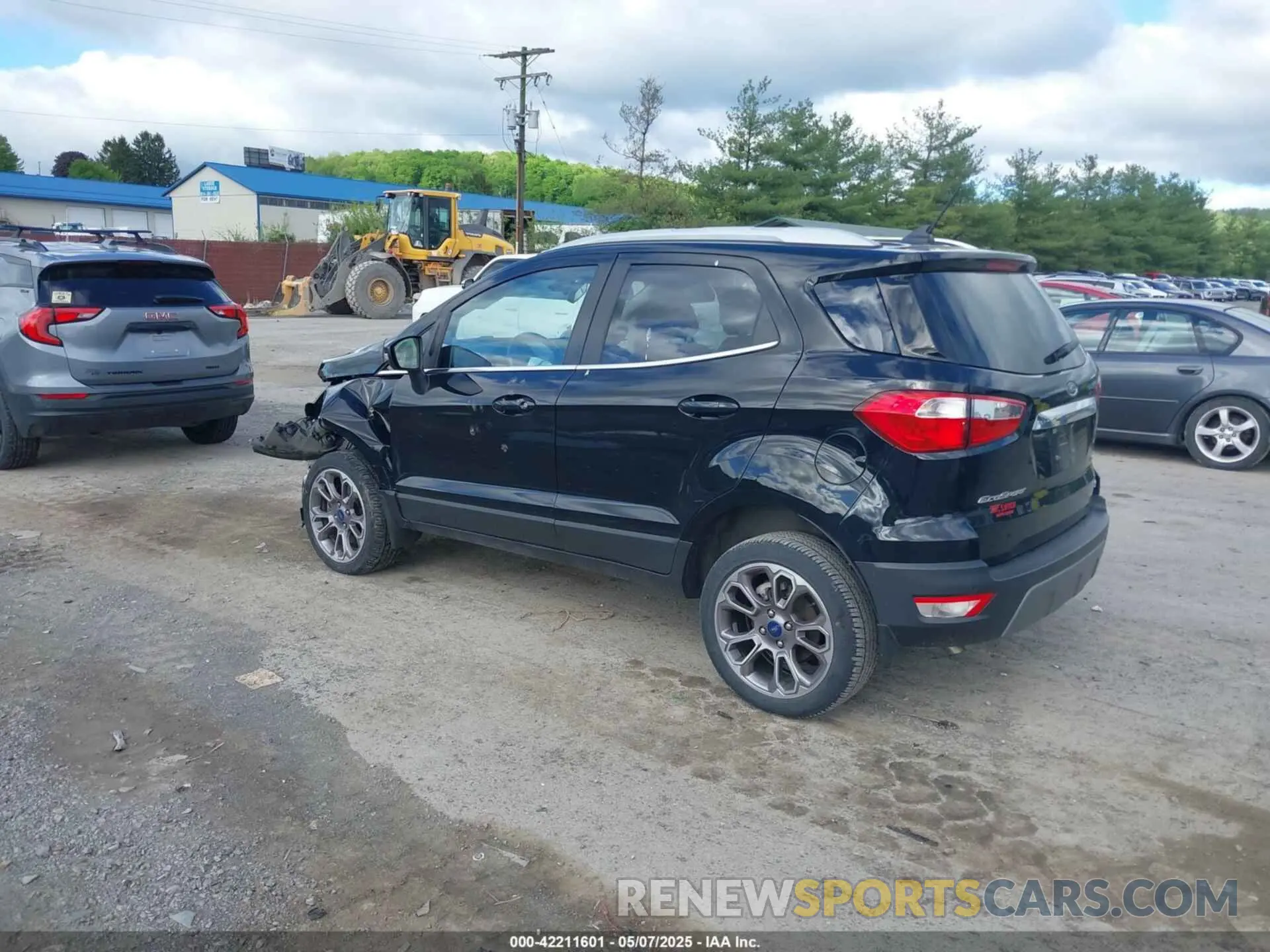 3 Photograph of a damaged car MAJ6S3KL6NC472017 FORD ECOSPORT 2022