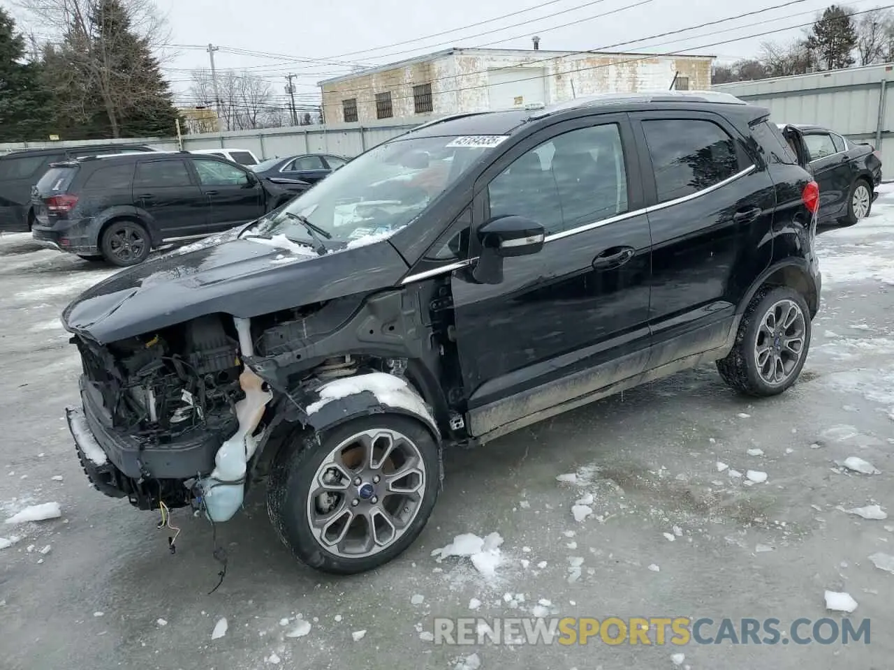 1 Photograph of a damaged car MAJ6S3KL9NC474103 FORD ECOSPORT 2022