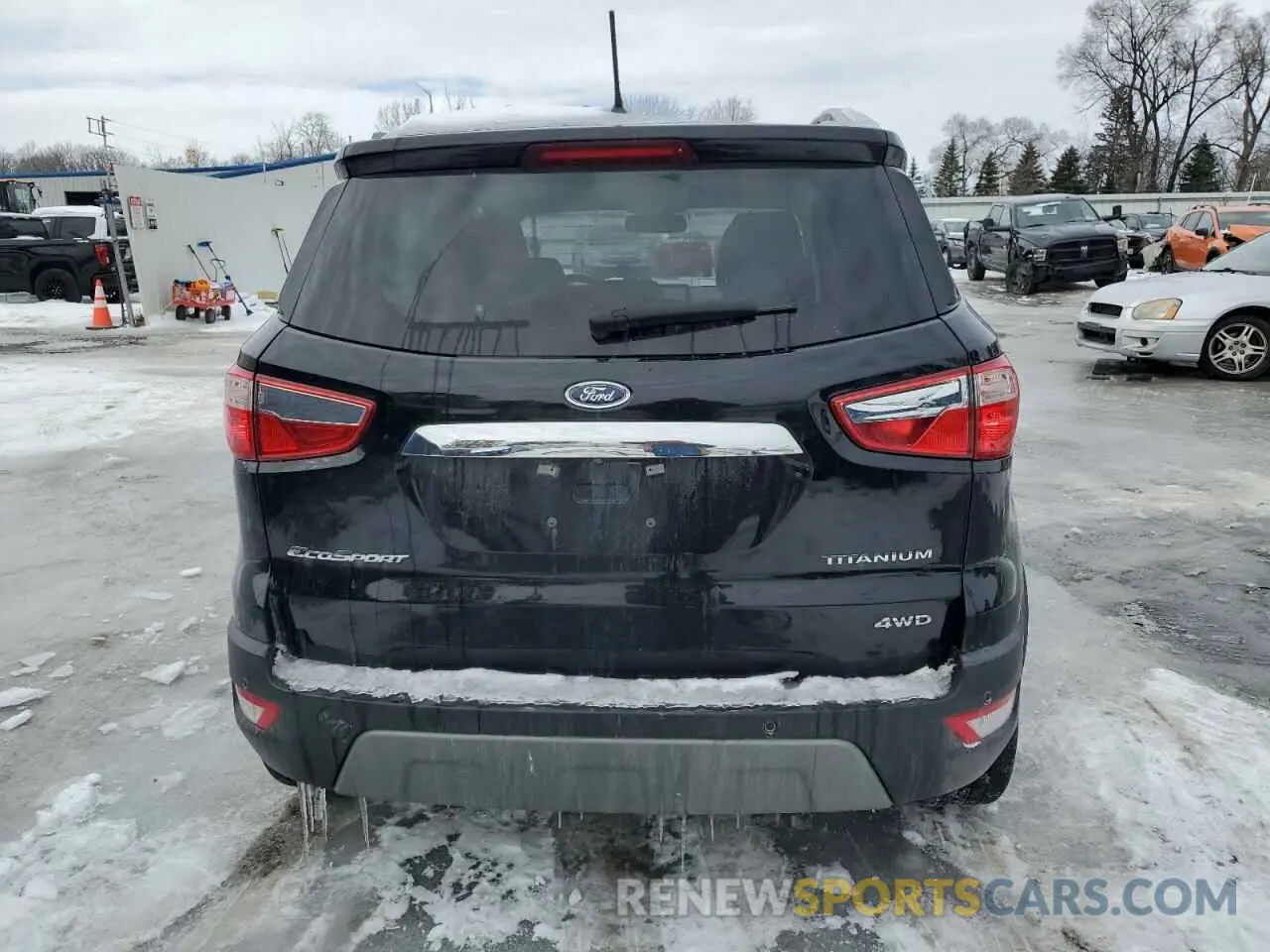 6 Photograph of a damaged car MAJ6S3KL9NC474103 FORD ECOSPORT 2022