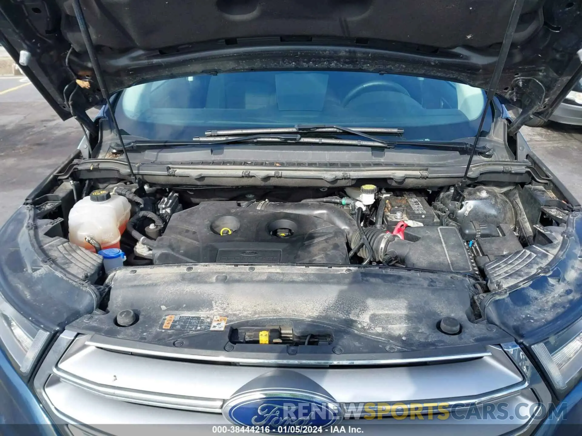 10 Photograph of a damaged car 2FMPK3J9XJBC38599 FORD EDGE 2018