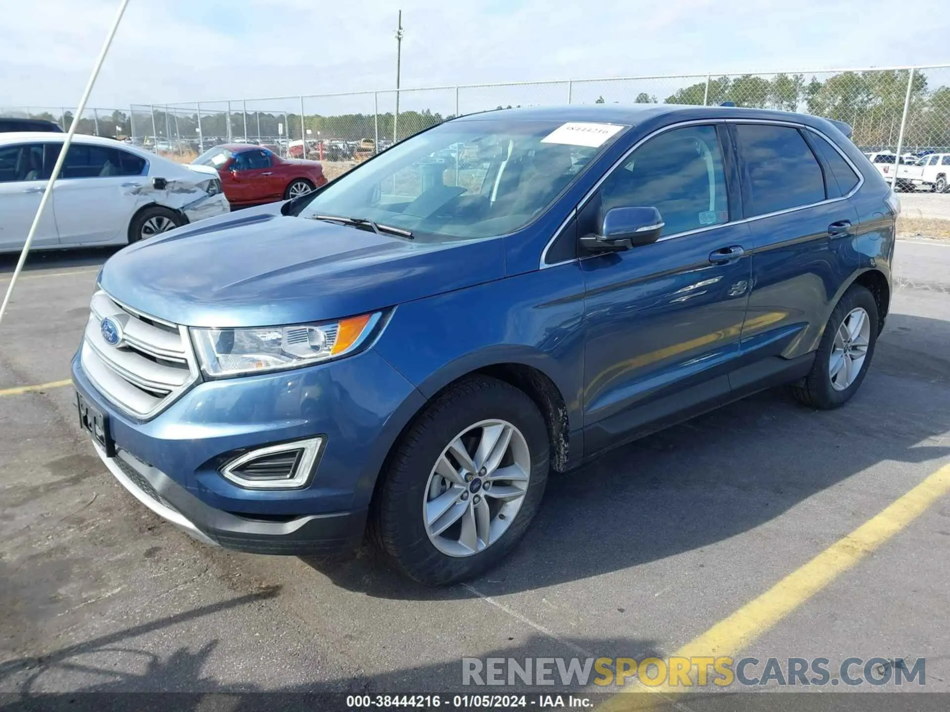 2 Photograph of a damaged car 2FMPK3J9XJBC38599 FORD EDGE 2018