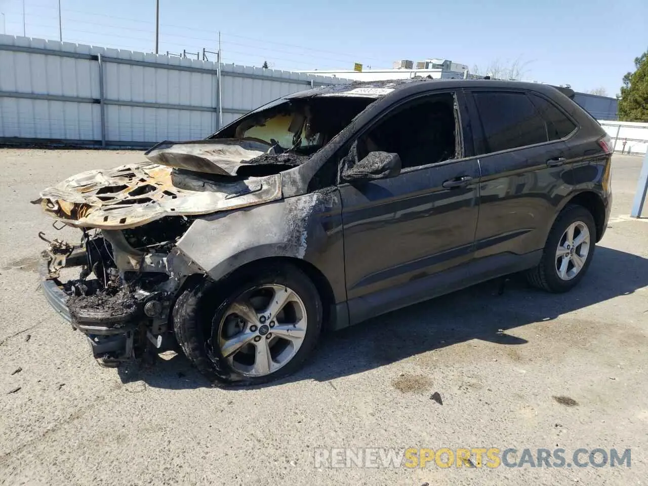 1 Photograph of a damaged car 2FMPK3G96KBB57270 FORD EDGE 2019