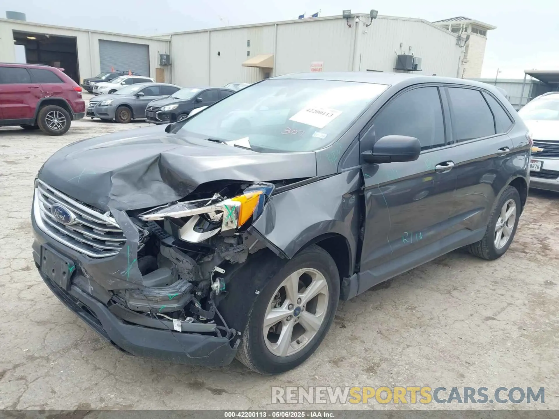 2 Photograph of a damaged car 2FMPK3G98KBC50968 FORD EDGE 2019