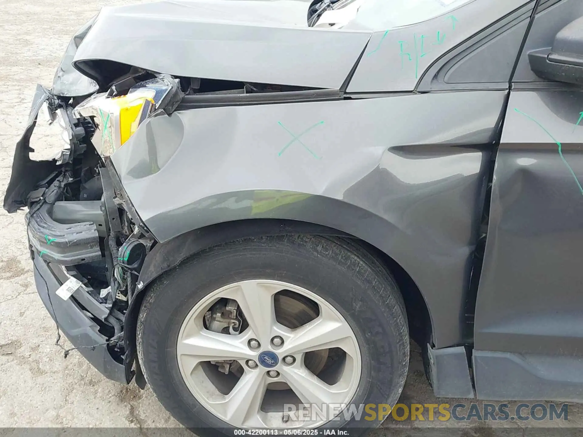 6 Photograph of a damaged car 2FMPK3G98KBC50968 FORD EDGE 2019