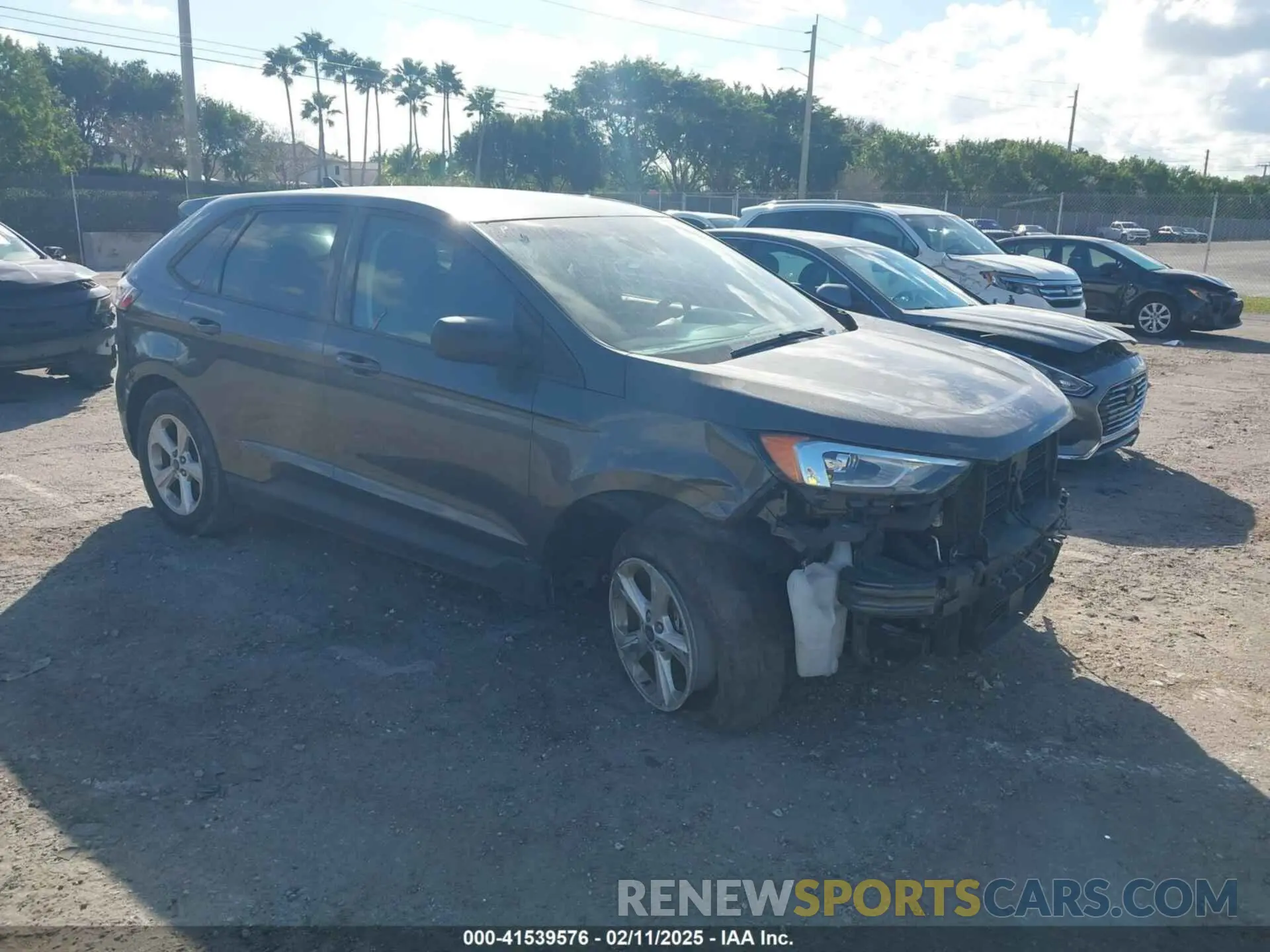 1 Photograph of a damaged car 2FMPK3G99KBC15761 FORD EDGE 2019
