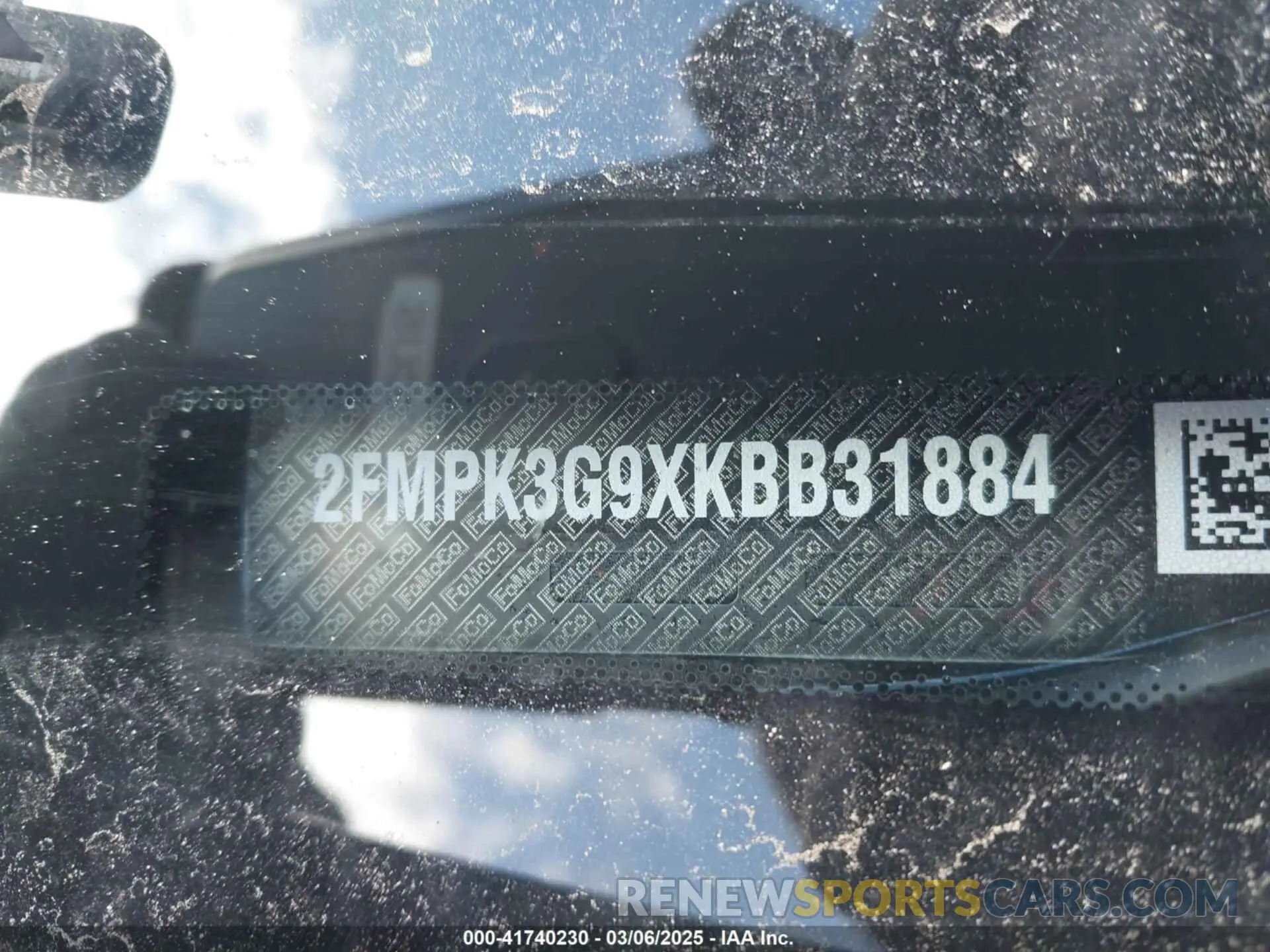 9 Photograph of a damaged car 2FMPK3G9XKBB31884 FORD EDGE 2019