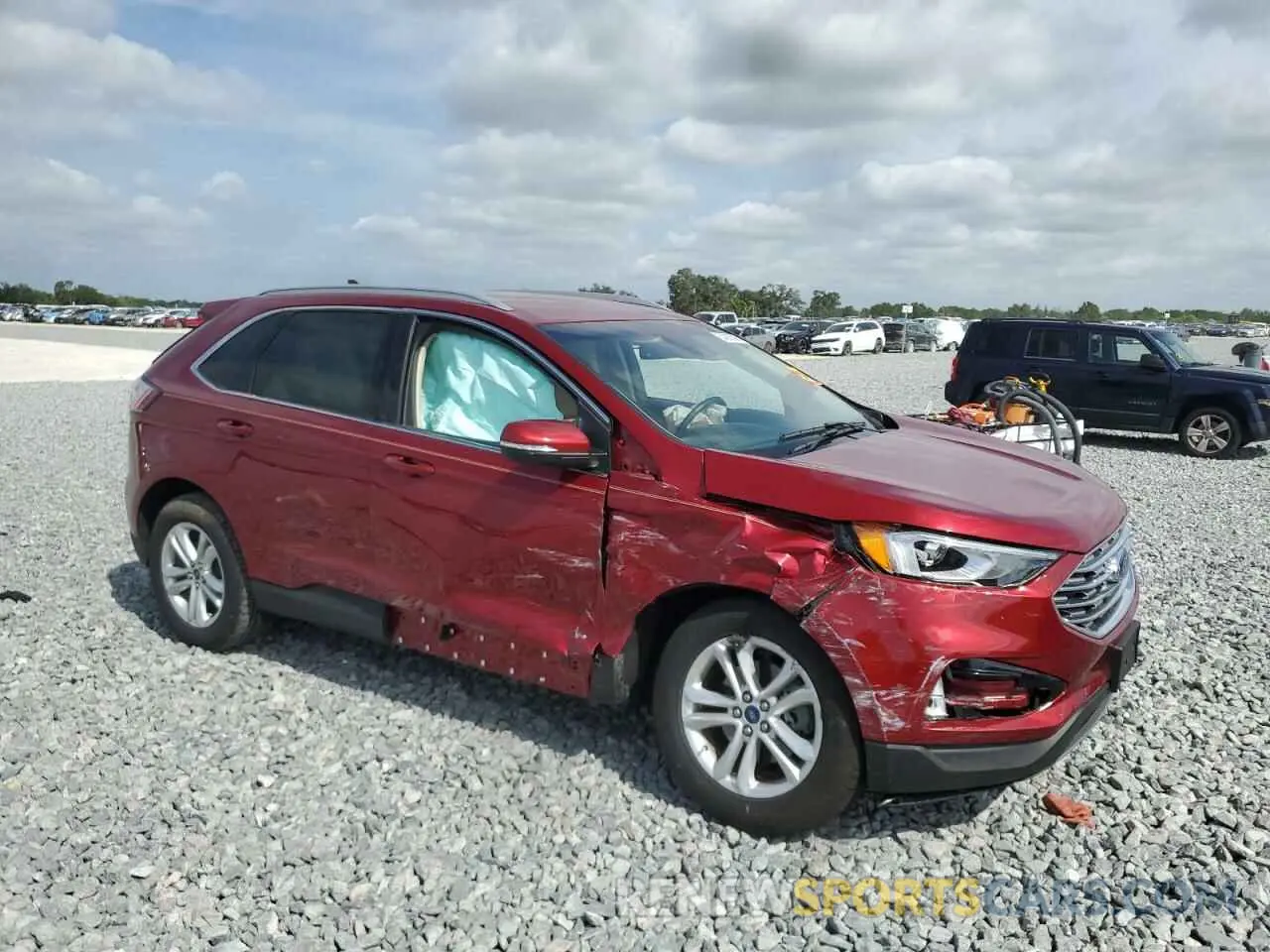 4 Photograph of a damaged car 2FMPK3J90KBB19834 FORD EDGE 2019