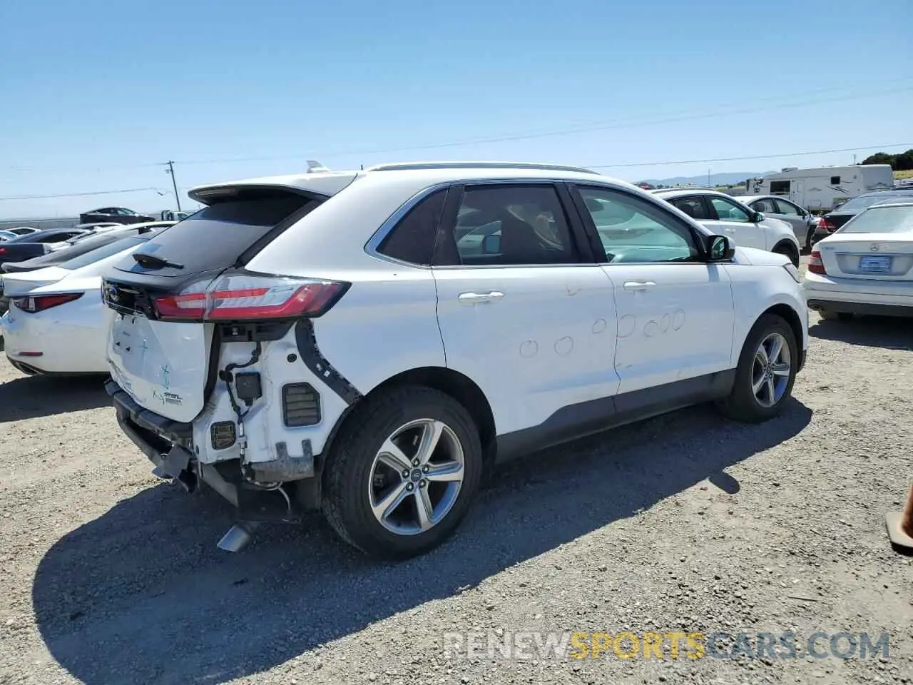 3 Photograph of a damaged car 2FMPK3J90KBB37430 FORD EDGE 2019
