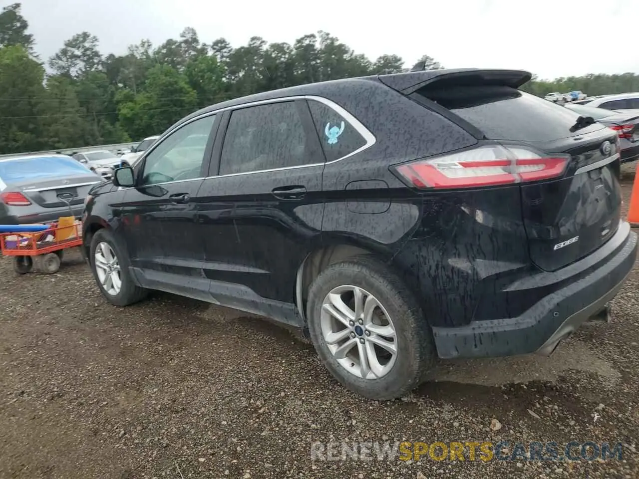 2 Photograph of a damaged car 2FMPK3J90KBB47908 FORD EDGE 2019