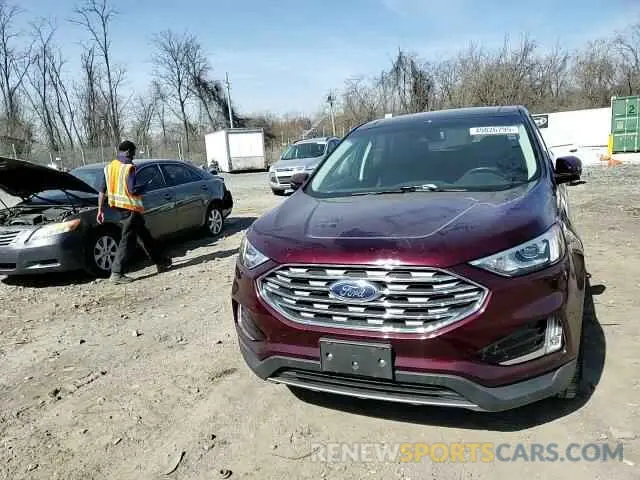 12 Photograph of a damaged car 2FMPK3J91KBB74051 FORD EDGE 2019