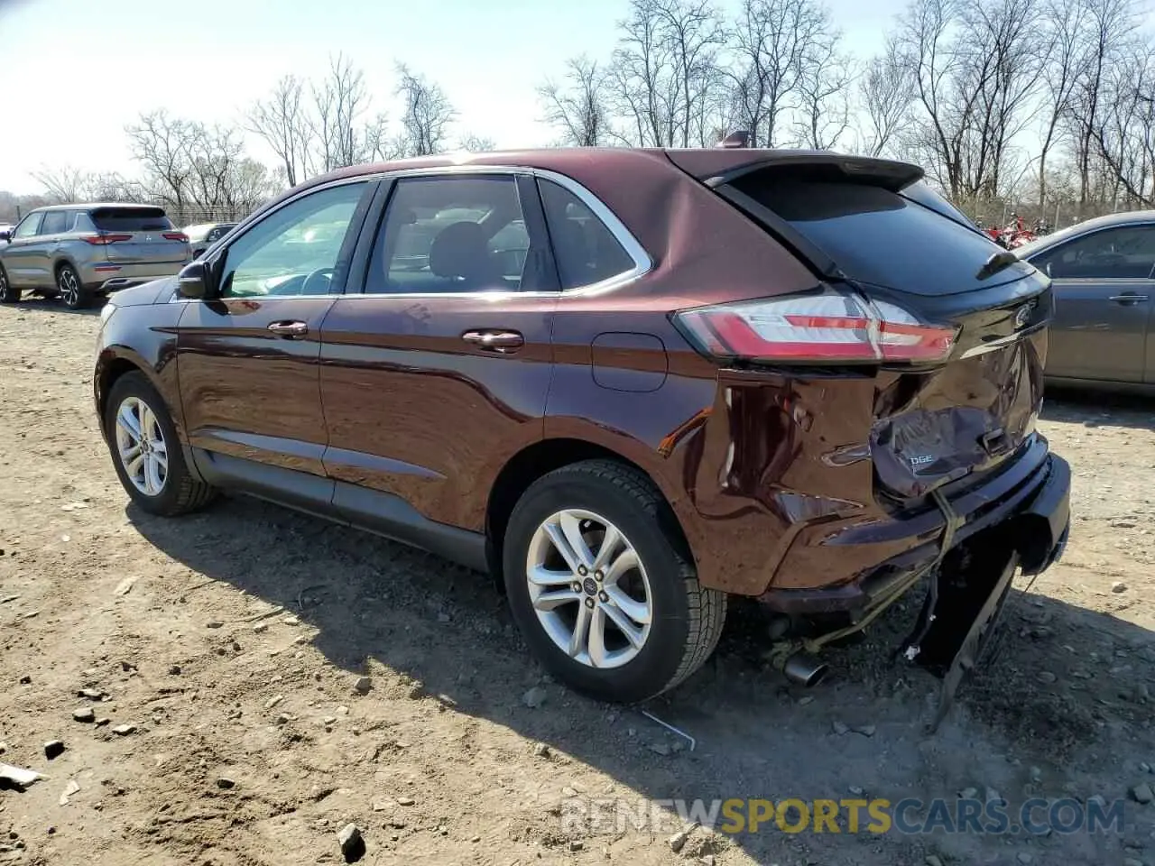 2 Photograph of a damaged car 2FMPK3J91KBB74051 FORD EDGE 2019