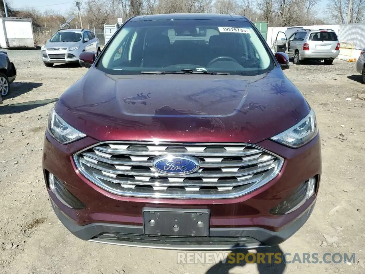 5 Photograph of a damaged car 2FMPK3J91KBB74051 FORD EDGE 2019