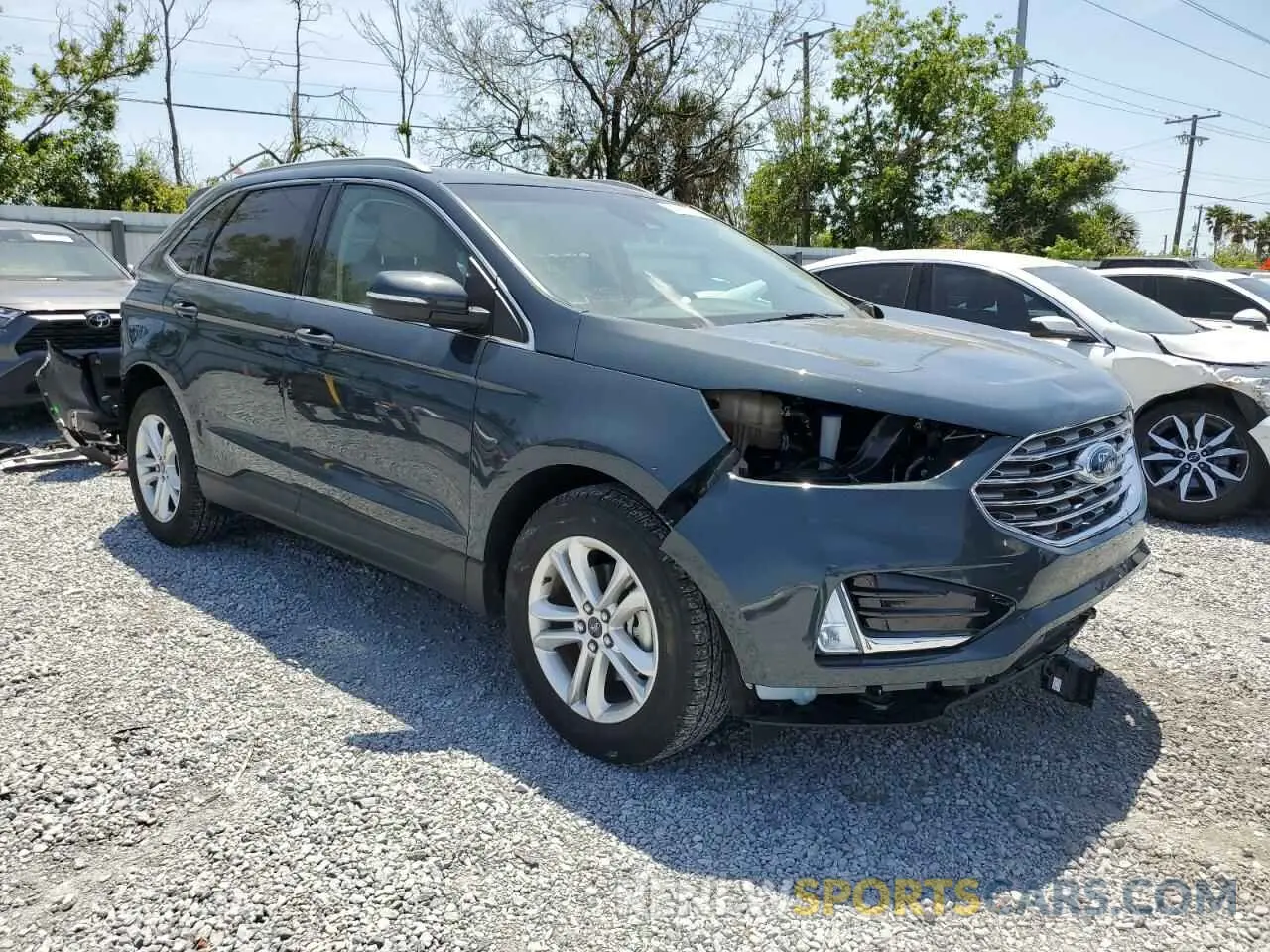 4 Photograph of a damaged car 2FMPK3J91KBC57964 FORD EDGE 2019