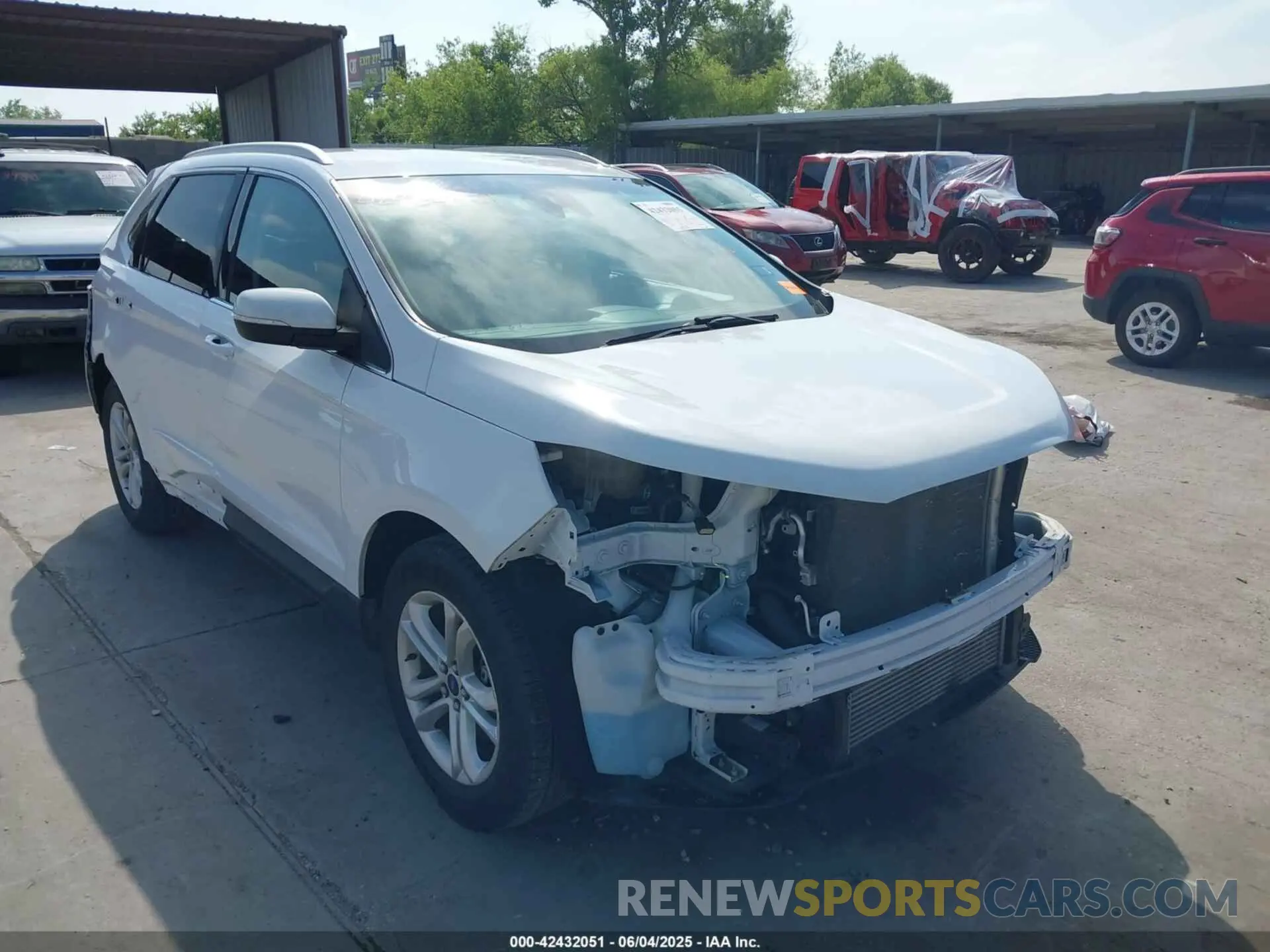 1 Photograph of a damaged car 2FMPK3J94KBC49437 FORD EDGE 2019