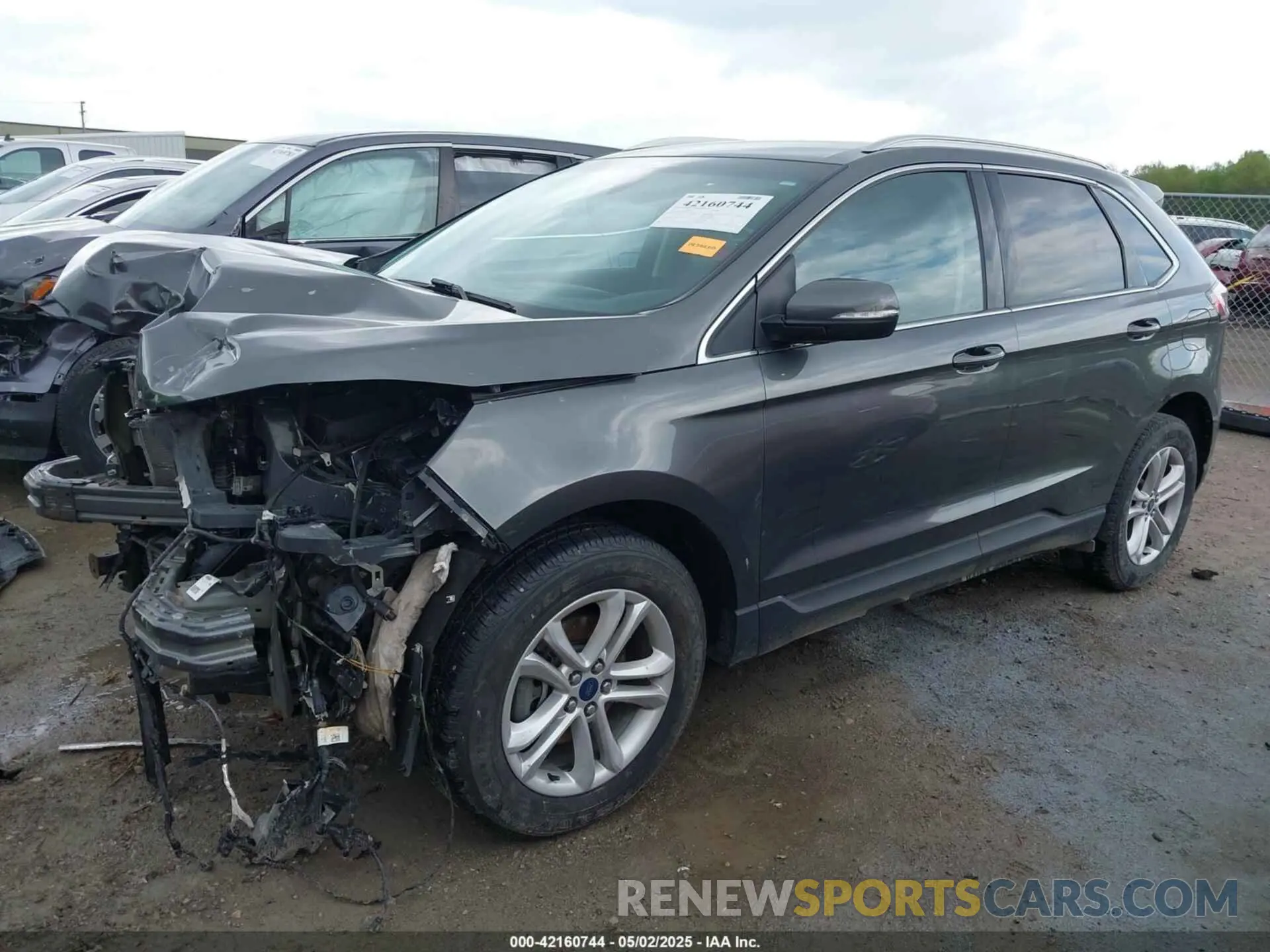 2 Photograph of a damaged car 2FMPK3J94KBC52676 FORD EDGE 2019