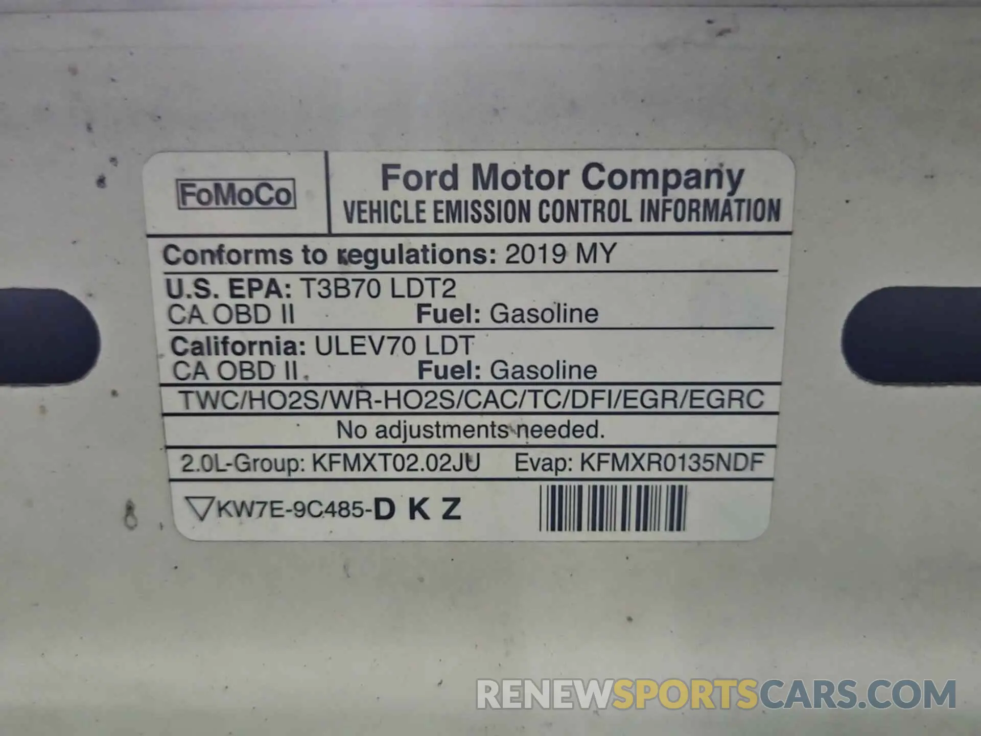 4 Photograph of a damaged car 2FMPK3J94KBC64312 FORD EDGE 2019