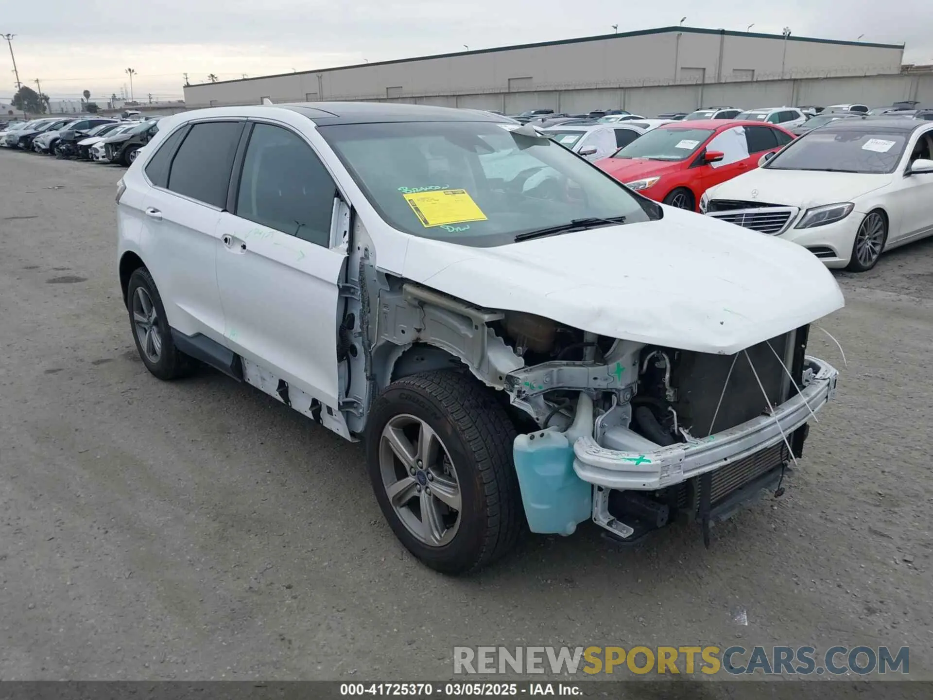1 Photograph of a damaged car 2FMPK3J95KBC06662 FORD EDGE 2019