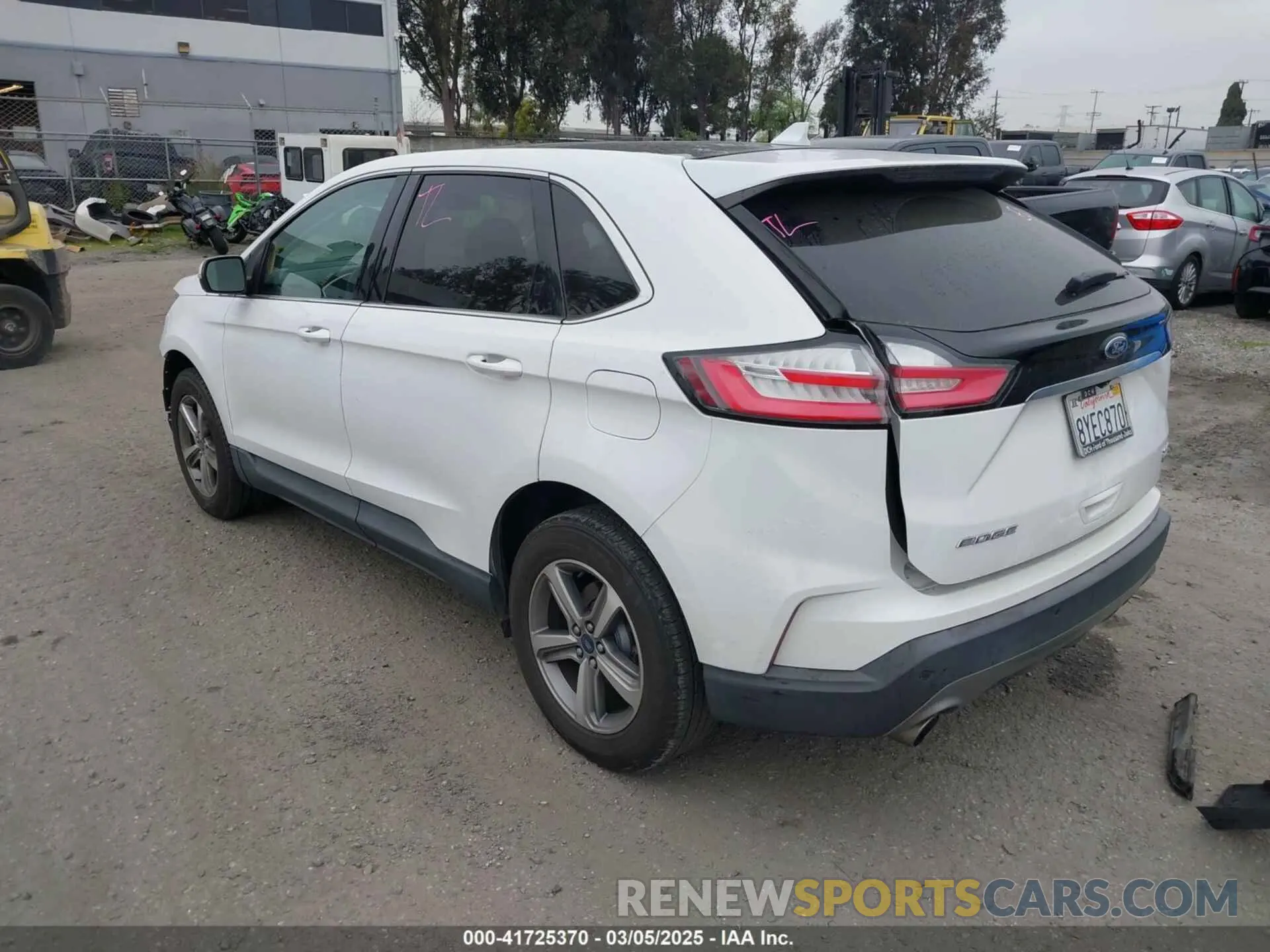 3 Photograph of a damaged car 2FMPK3J95KBC06662 FORD EDGE 2019