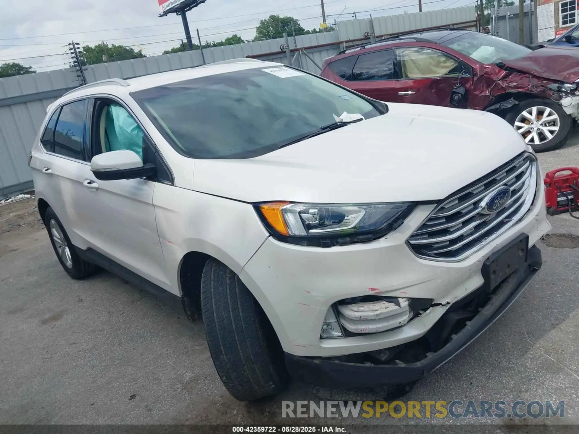 1 Photograph of a damaged car 2FMPK3J96KBB95803 FORD EDGE 2019