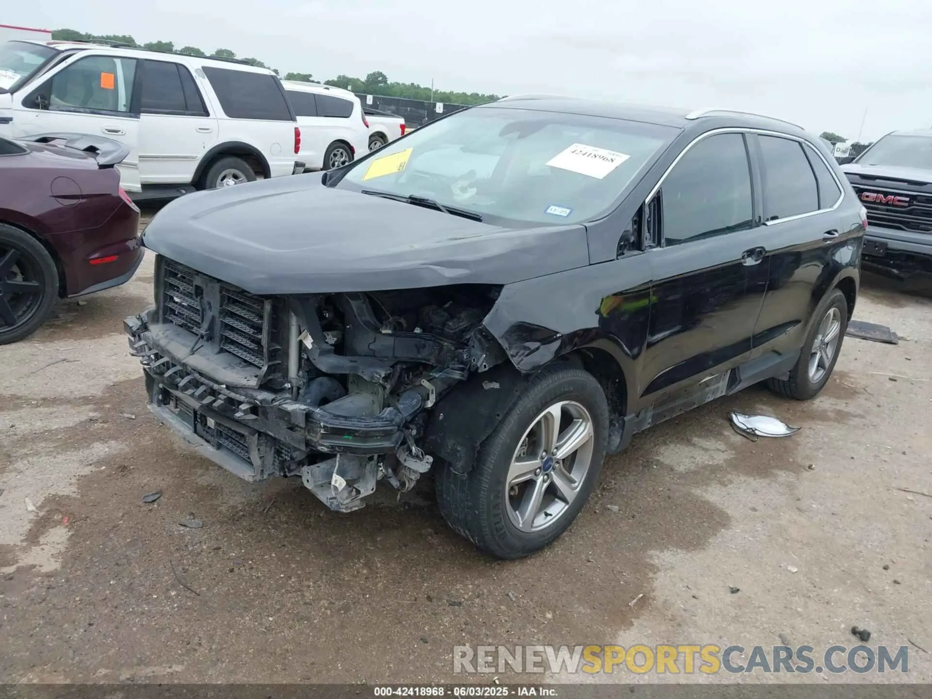 2 Photograph of a damaged car 2FMPK3J96KBC26838 FORD EDGE 2019