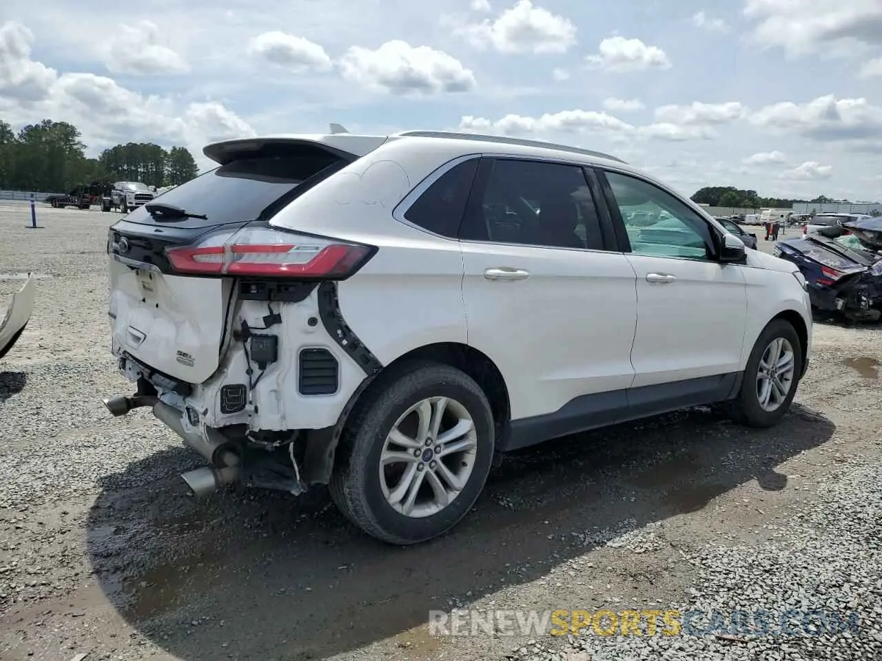 3 Photograph of a damaged car 2FMPK3J96KBC31778 FORD EDGE 2019