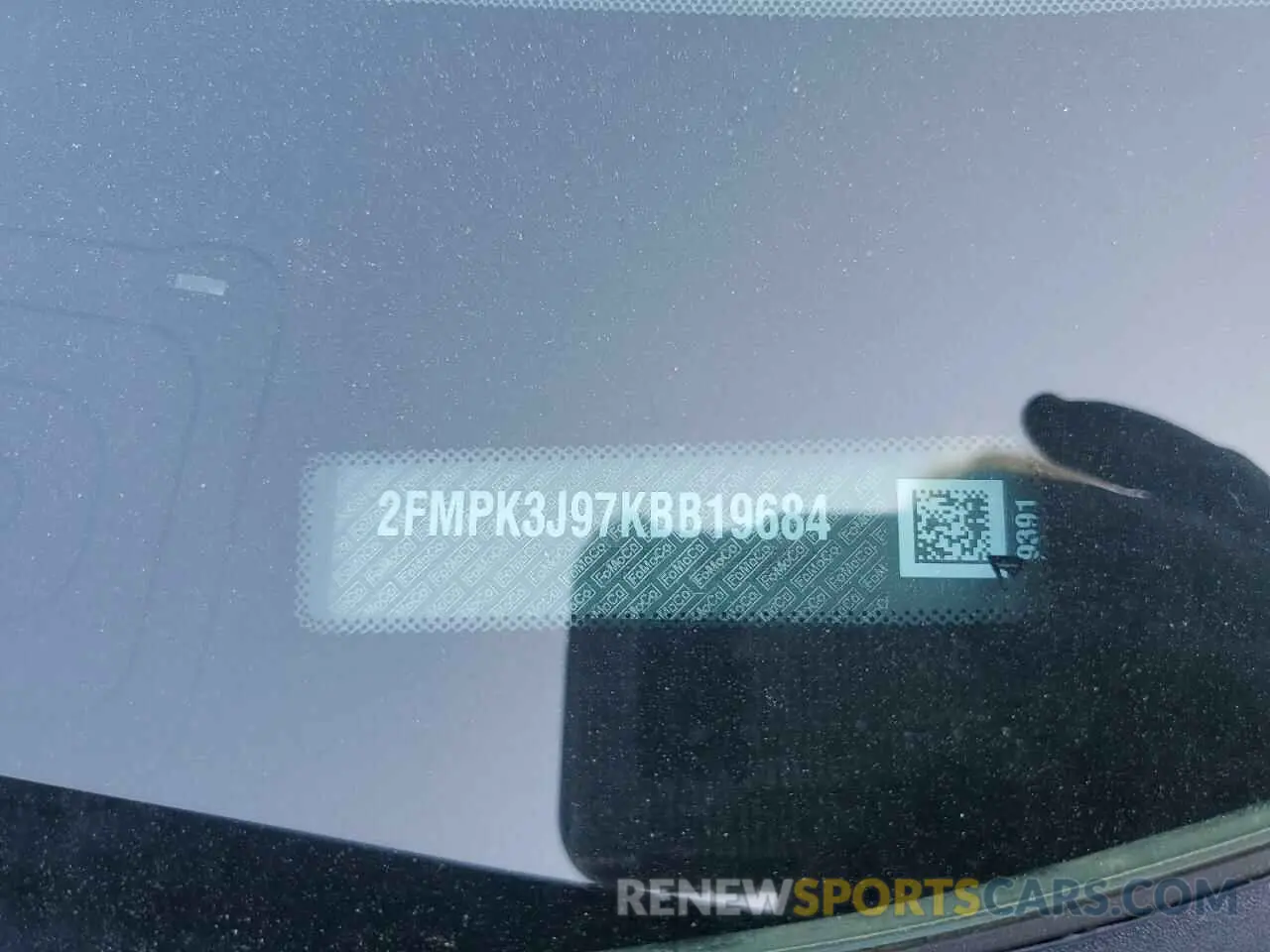 13 Photograph of a damaged car 2FMPK3J97KBB19684 FORD EDGE 2019