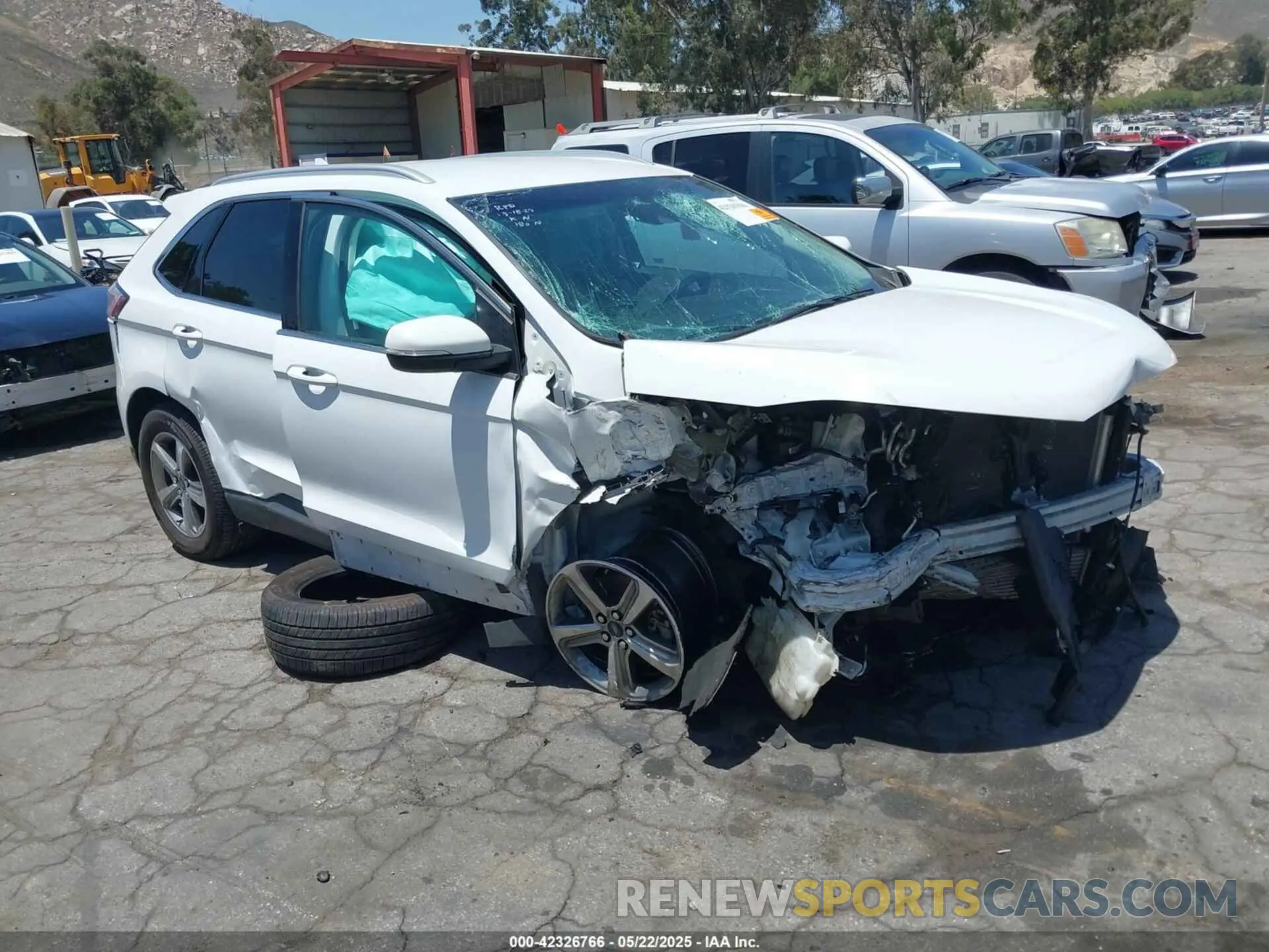 1 Photograph of a damaged car 2FMPK3J97KBB49378 FORD EDGE 2019