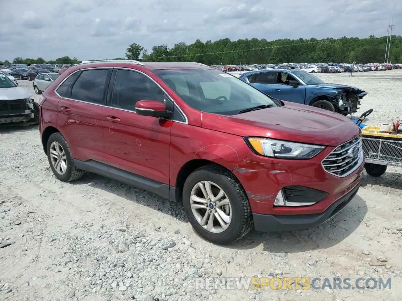 4 Photograph of a damaged car 2FMPK3J98KBC31636 FORD EDGE 2019
