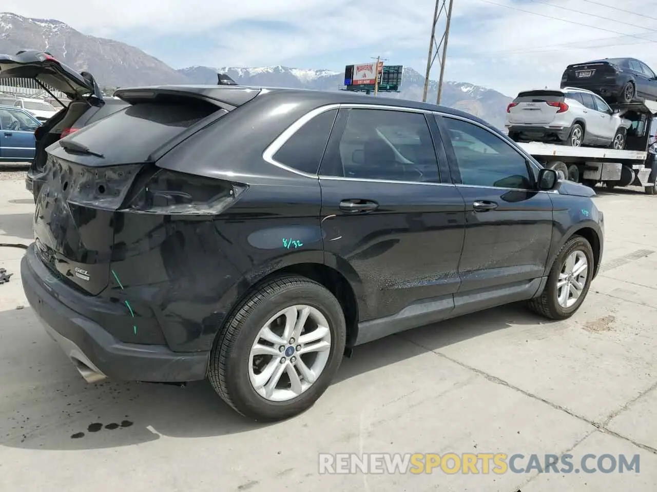 3 Photograph of a damaged car 2FMPK3J99KBB21856 FORD EDGE 2019