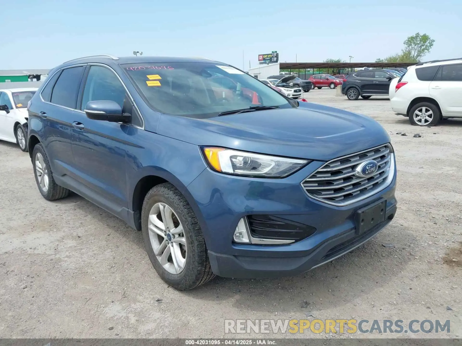 1 Photograph of a damaged car 2FMPK3J99KBB47177 FORD EDGE 2019