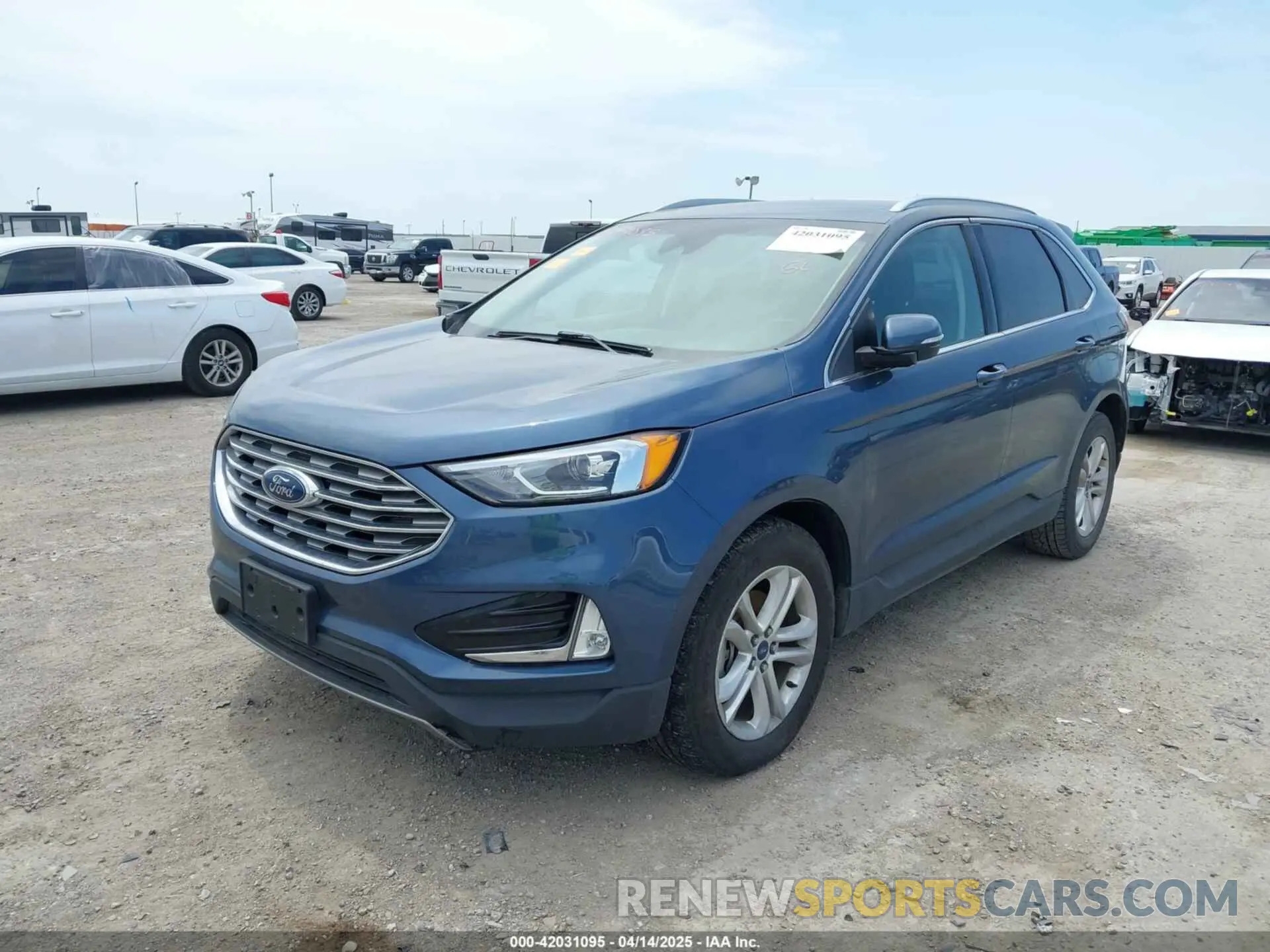 2 Photograph of a damaged car 2FMPK3J99KBB47177 FORD EDGE 2019