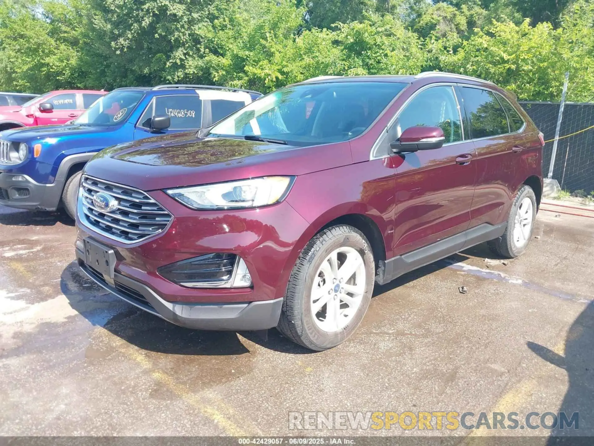2 Photograph of a damaged car 2FMPK3J99KBB75996 FORD EDGE 2019