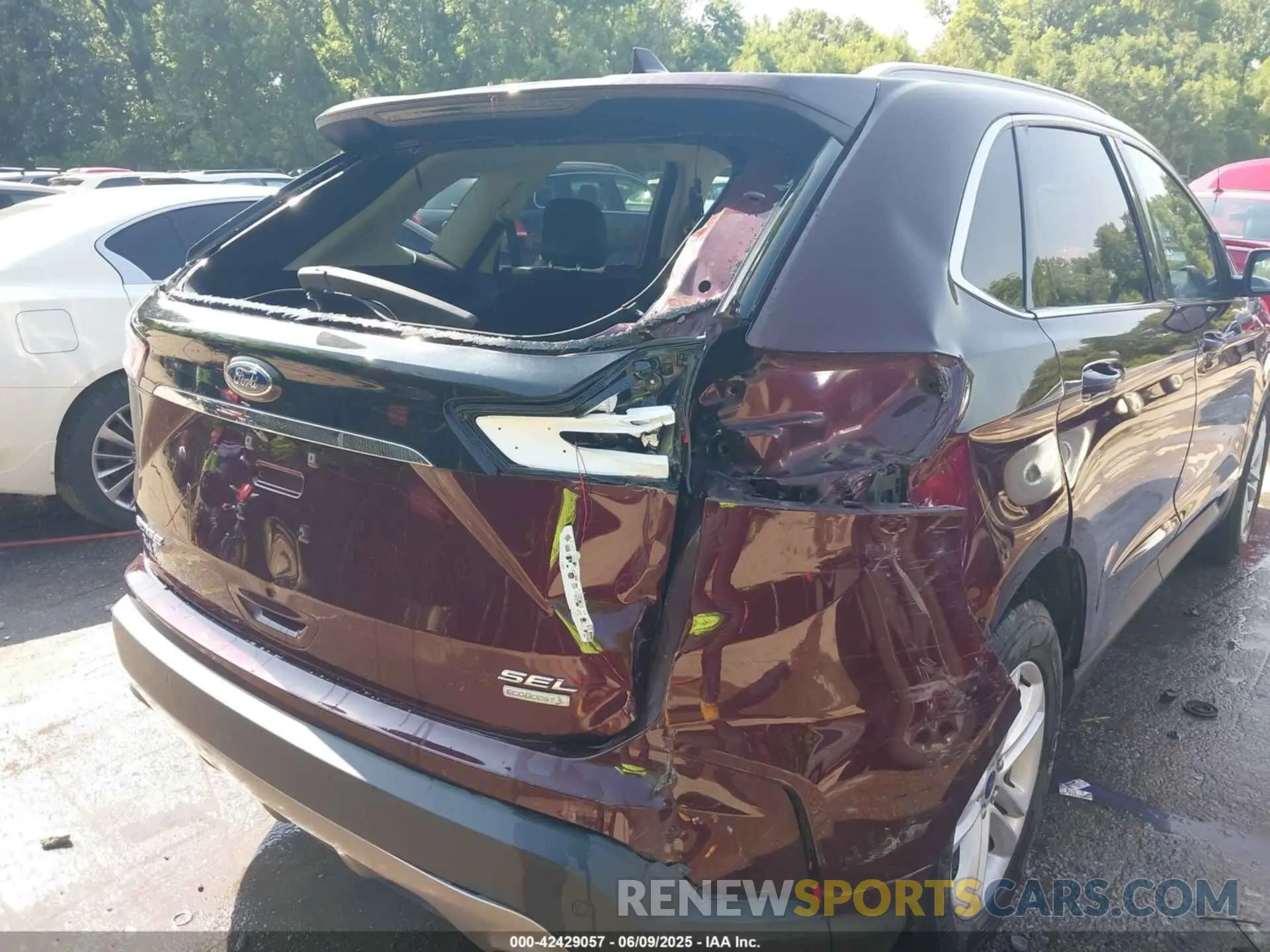 6 Photograph of a damaged car 2FMPK3J99KBB75996 FORD EDGE 2019