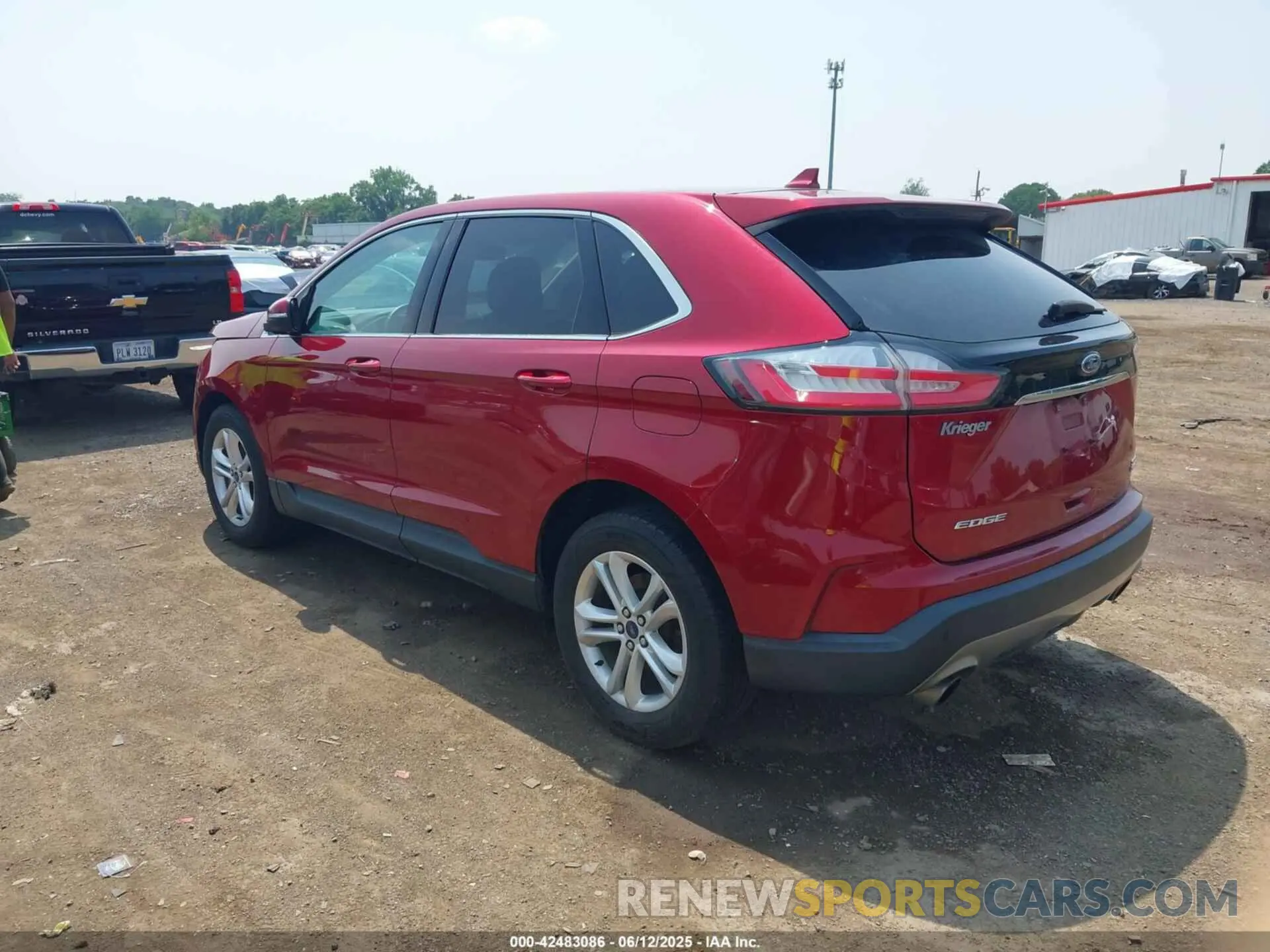 3 Photograph of a damaged car 2FMPK3J9XKBB60388 FORD EDGE 2019