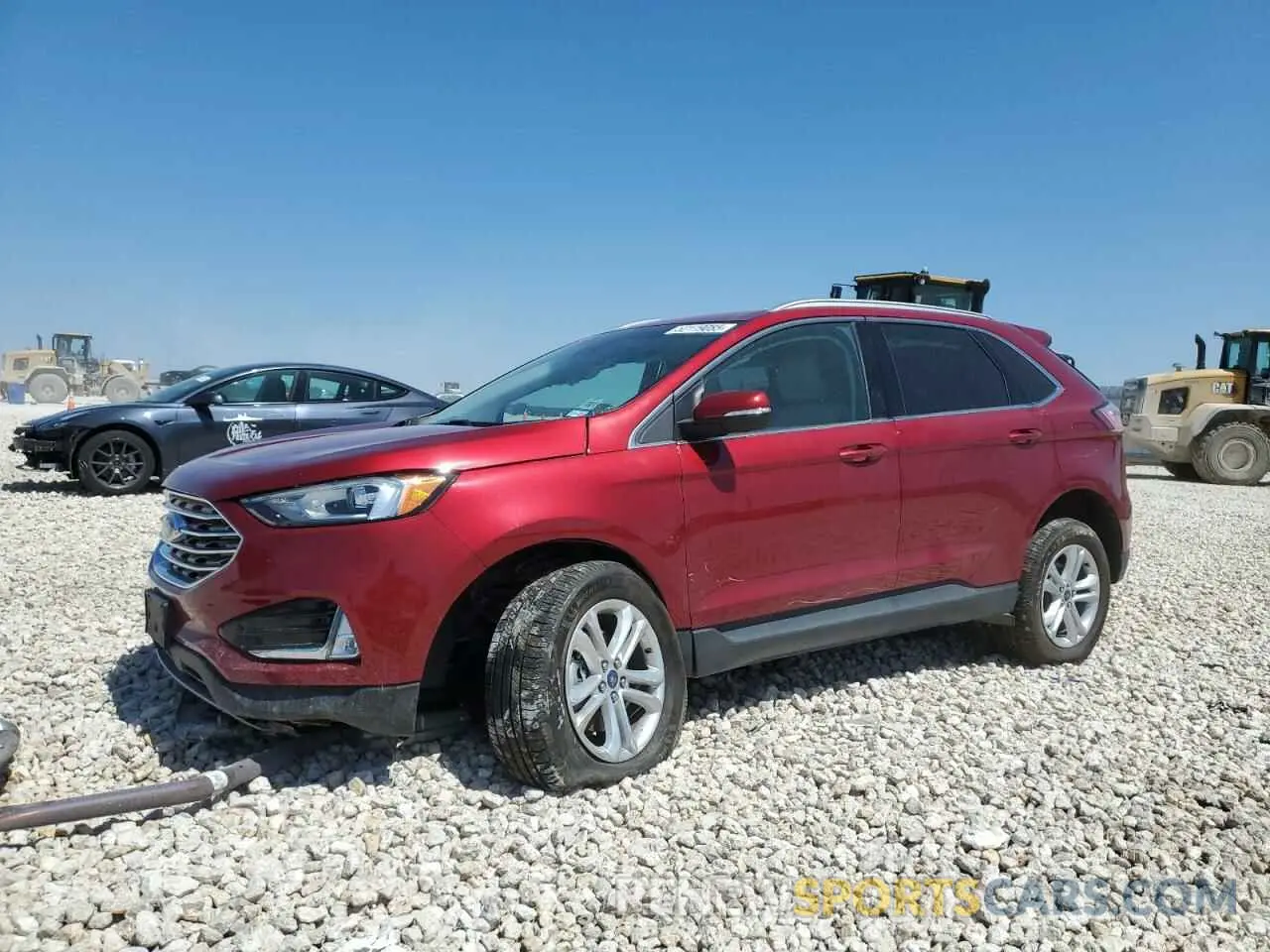 1 Photograph of a damaged car 2FMPK3J9XKBC35655 FORD EDGE 2019