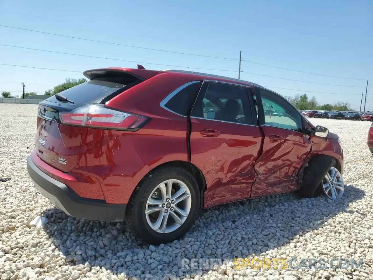 3 Photograph of a damaged car 2FMPK3J9XKBC35655 FORD EDGE 2019