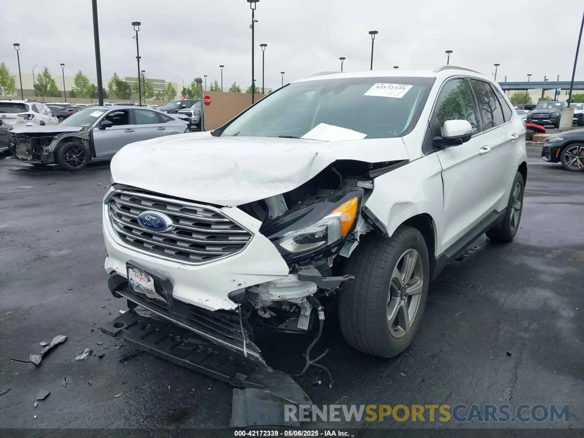 6 Photograph of a damaged car 2FMPK3J9XKBC63200 FORD EDGE 2019