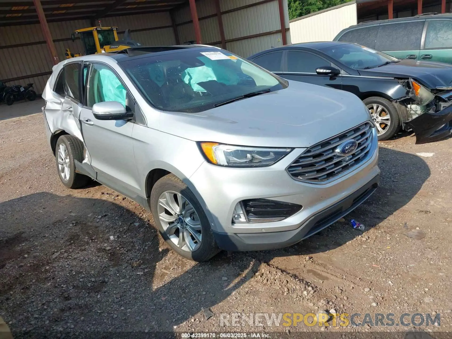 1 Photograph of a damaged car 2FMPK3K90KBB56655 FORD EDGE 2019