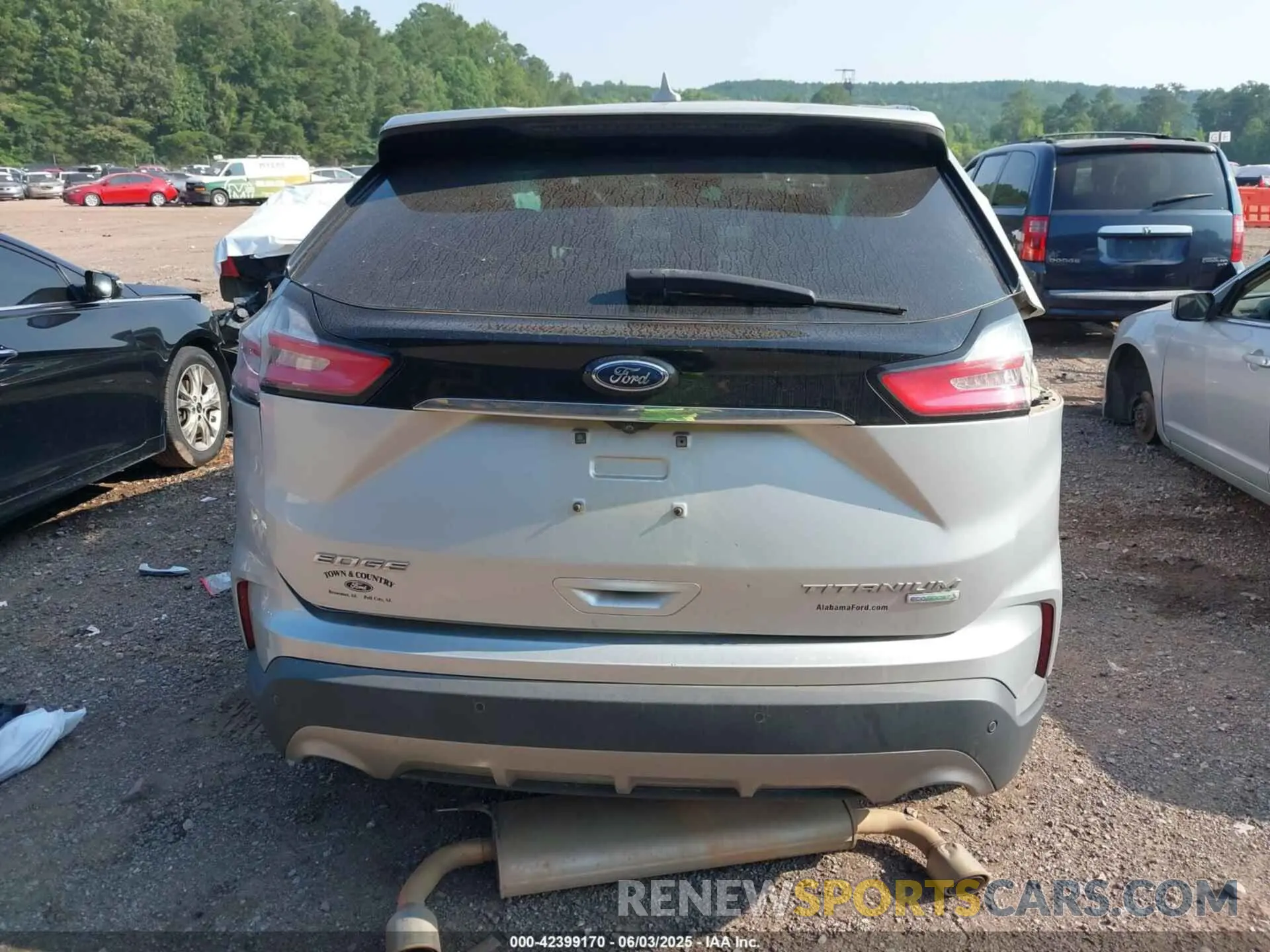 15 Photograph of a damaged car 2FMPK3K90KBB56655 FORD EDGE 2019