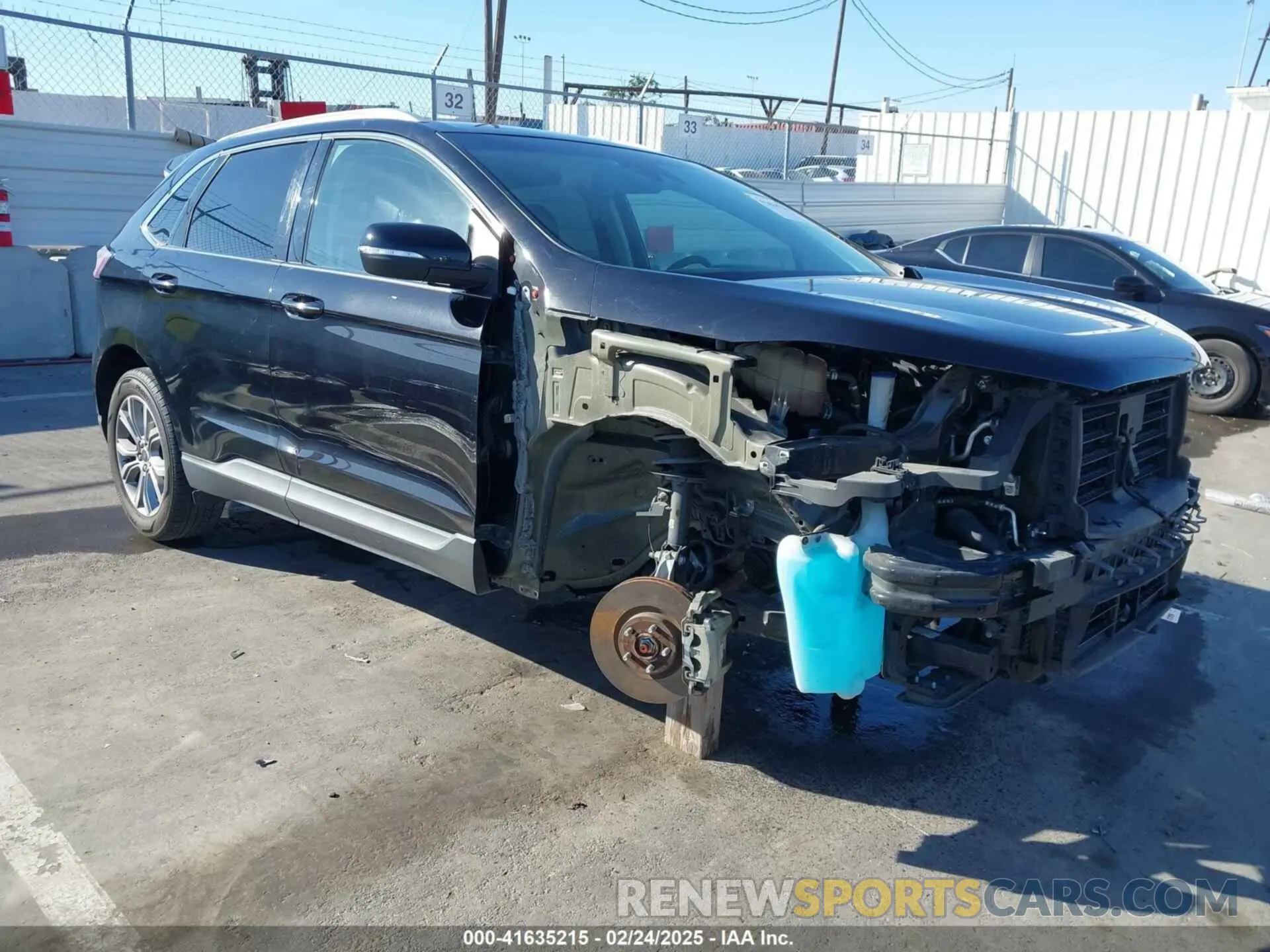 1 Photograph of a damaged car 2FMPK3K90KBB63086 FORD EDGE 2019