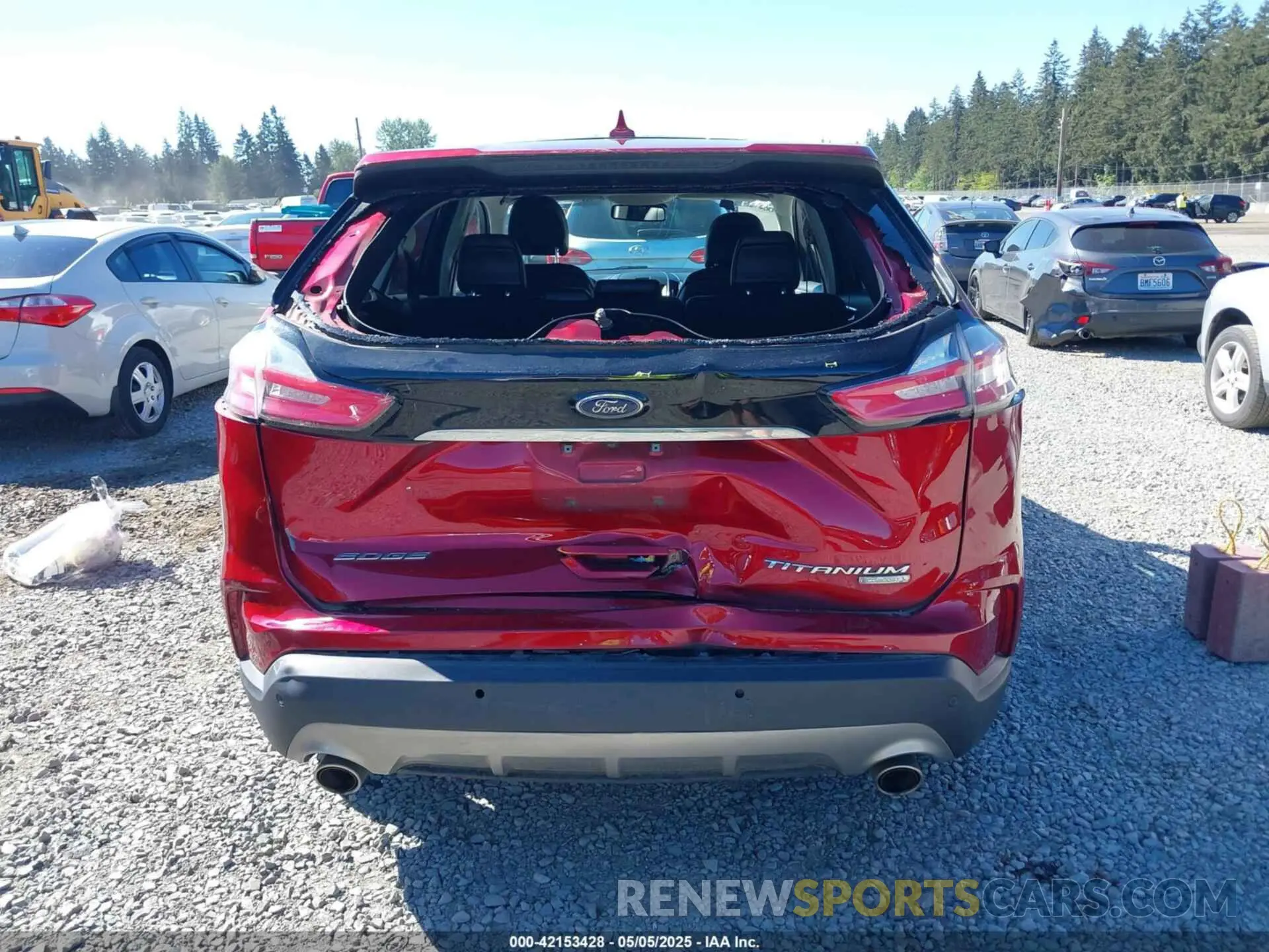 16 Photograph of a damaged car 2FMPK3K90KBC20287 FORD EDGE 2019