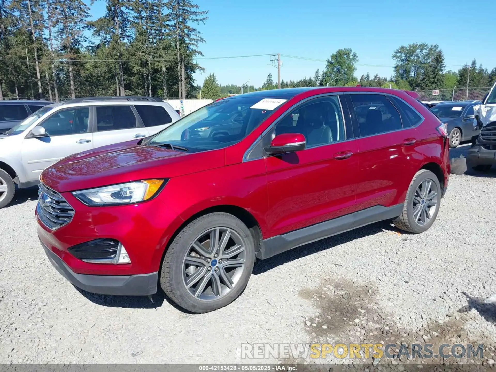 2 Photograph of a damaged car 2FMPK3K90KBC20287 FORD EDGE 2019
