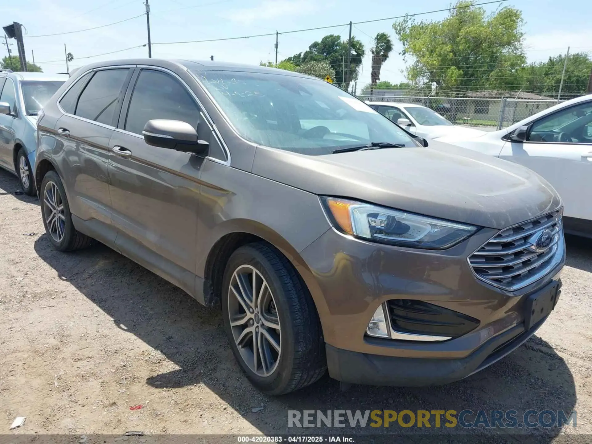 1 Photograph of a damaged car 2FMPK3K91KBB48872 FORD EDGE 2019