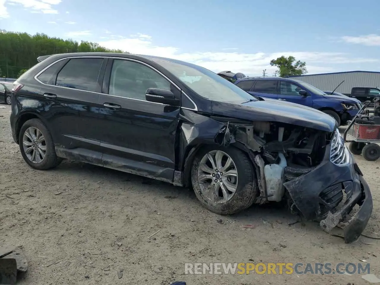 4 Photograph of a damaged car 2FMPK3K91KBB54381 FORD EDGE 2019