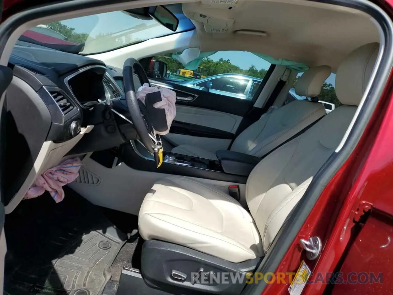 7 Photograph of a damaged car 2FMPK3K91KBB99949 FORD EDGE 2019