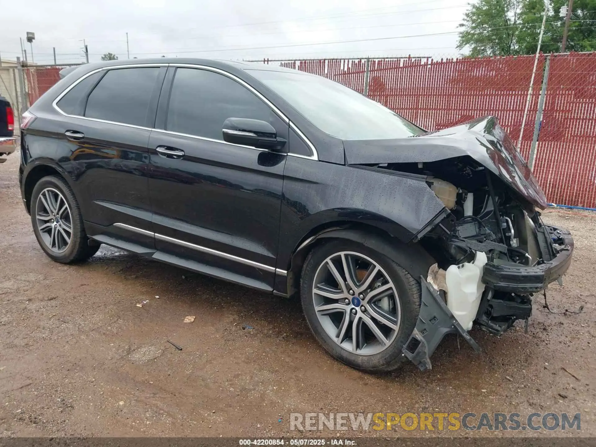1 Photograph of a damaged car 2FMPK3K91KBC35400 FORD EDGE 2019